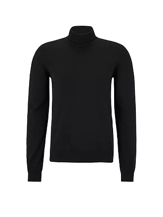 HUGO | Rollkragenpullover THOMAS M | schwarz